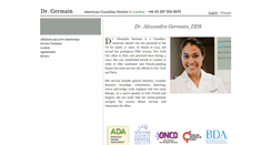 Desktop Screenshot of drgermain.com